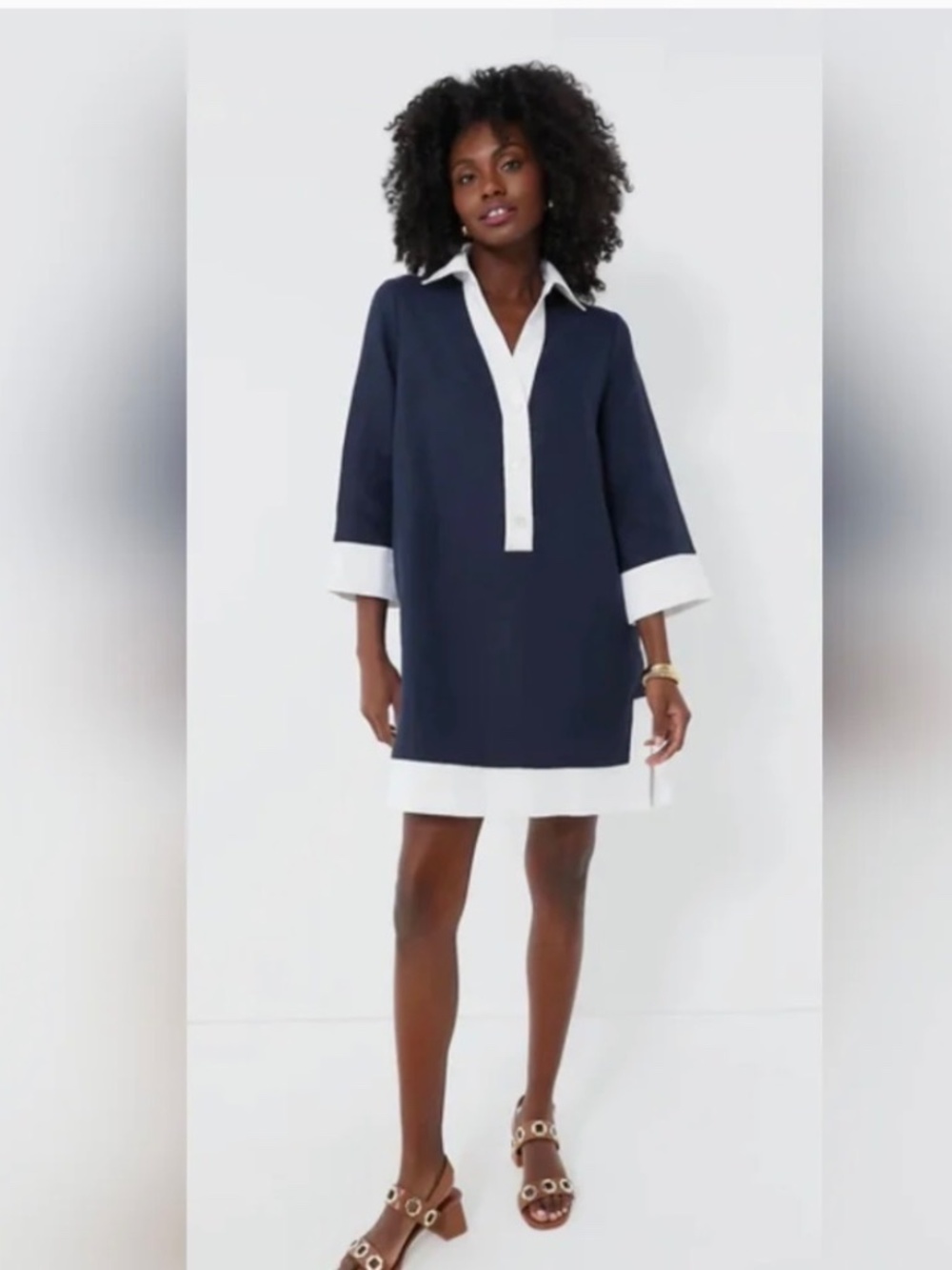 NWT Tuckernuck Linen Dress Size M